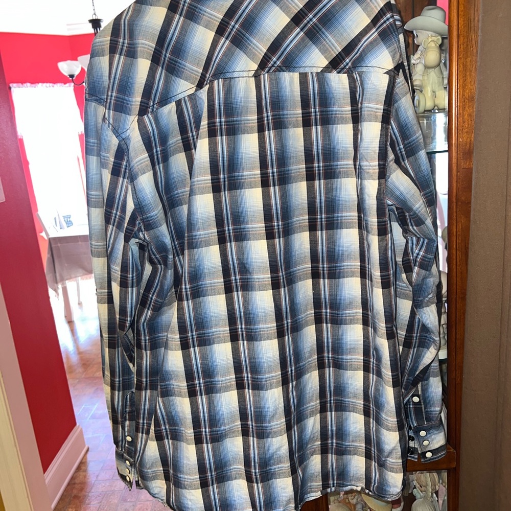 Black slim fit long sleeve shirt - Picture 2 of 3